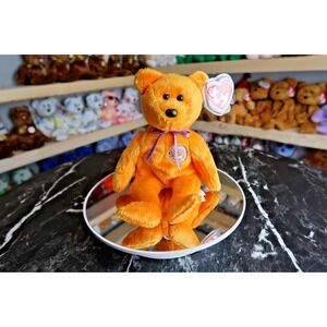TY Beanie Baby - Celebrations the Golden Jubilee Bear | MWMT | Vintage | Rare